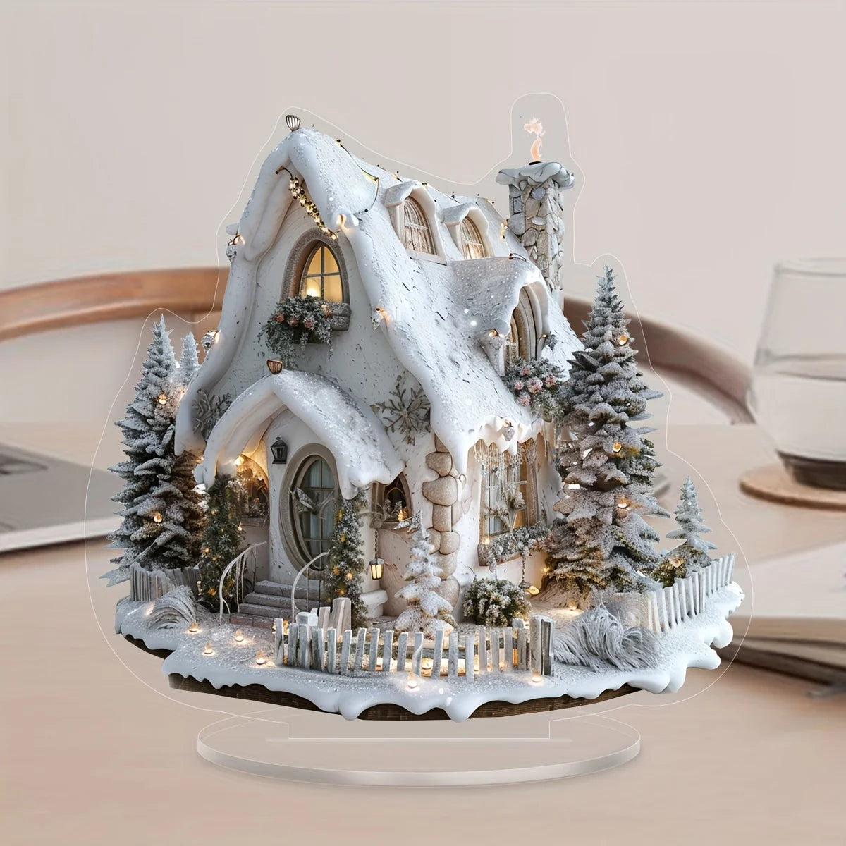 1 PCS of festival decoration, Christmas style, multi-functional desktop decoration for home,office andbedroom, unique gift idea