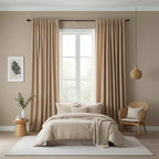2pcs Luxury atmospheric blackout curtain bedroom living room French American curtain finished