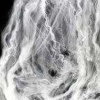 Halloween Ghost Festival Spider Web Simulated Spider Web for Decorating Secret Rooms in Haunted Houses KTV Shopping Malls Horror