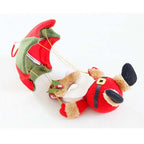 Navidad Snowman Xmas Hanging Ornament Santa Claus Parachute Pendant Christmas Decoration