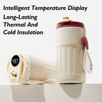 🌡️ Smart LED Thermos Bottle – Stainless Steel Travel Flask