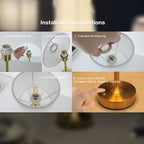 Portable Cordless LED Table Lamp
