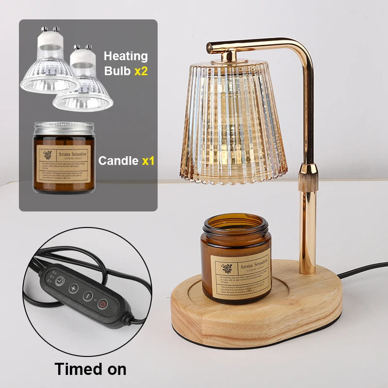 Dimmable Candle Warmer Lamp Timer