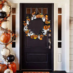 Halloween Wooden Sign Pumpkin Ghost Hanging Wood Plaque Wreath Accessory Home Wall Room Cafe Shop DIY Holiday Party Decoration