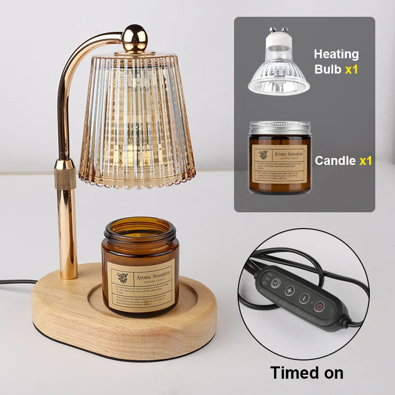 Dimmable Candle Warmer Lamp Timer