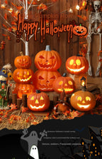 Halloween Pumpkin Lantern  Haunted House Decoration - Pumpkin Themed Luminous Decoration Props, Festive Party Atmosphere Lights