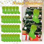 Christmas Decoration Stockings Home Decoration Venue Decoration Christmas Decoration Supplies Large Knitted Alphabet Stockings