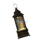 Christmas Decorative Snow Lanterns with LED Light Automatic Snowfall Effect Battery Operated Holiday Homes Decors