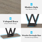 Tribesigns 43 Inch Console Table Industrial Entryway Hallway Table  Living Room Furniture
