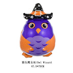 Halloween Pumpkin Ghost Balloons Halloween Decoration Spider Foil Balloon Bat Globos Halloween Party Supplies Inflatable Kid Toy