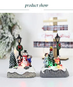 Christmas House Light Decorations For Home Ornaments Kids Xmas Gift New Year 2025 Navidad Decor Bedroom Night Light With Battery