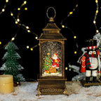 LED Christmas Lanterns Crystal Balls Music Boxes Snowflakes Snowfall Lanterns Christmas and New Year Gifts Hanging Ornaments