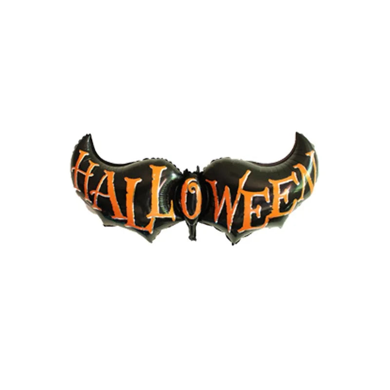 Halloween Pumpkin Ghost Balloons Halloween Decoration Spider Foil Balloon Bat Globos Halloween Party Supplies Inflatable Kid Toy