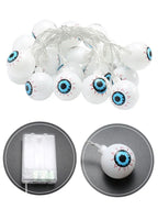 Halloween Led Lights String Twinkle Party Festoon Light Decoration Skull Pumpkin Bat Outdoor Lights Garland Street Portable