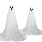 Halloween Ghost Hanging with String Lights Spooky Ghost Lighted Spooky for Home Indoor Garden Yard Lawn Party Prop Decorat