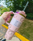 40oz Vacuum Insulated Tumbler Stainless Steel Insulated Water Bottle Vacuum Thermal Flask For Women Men For Cold Hot Cup