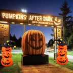 Halloween Standing Inflatable Pumpkin Windproof Inflatable Pumpkin Ghost Horror Festival Theme Indoor Outdoor Garden Decorations