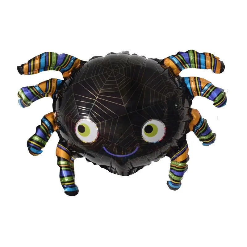 Halloween Pumpkin Ghost Balloons Halloween Decoration Spider Foil Balloon Bat Globos Halloween Party Supplies Inflatable Kid Toy