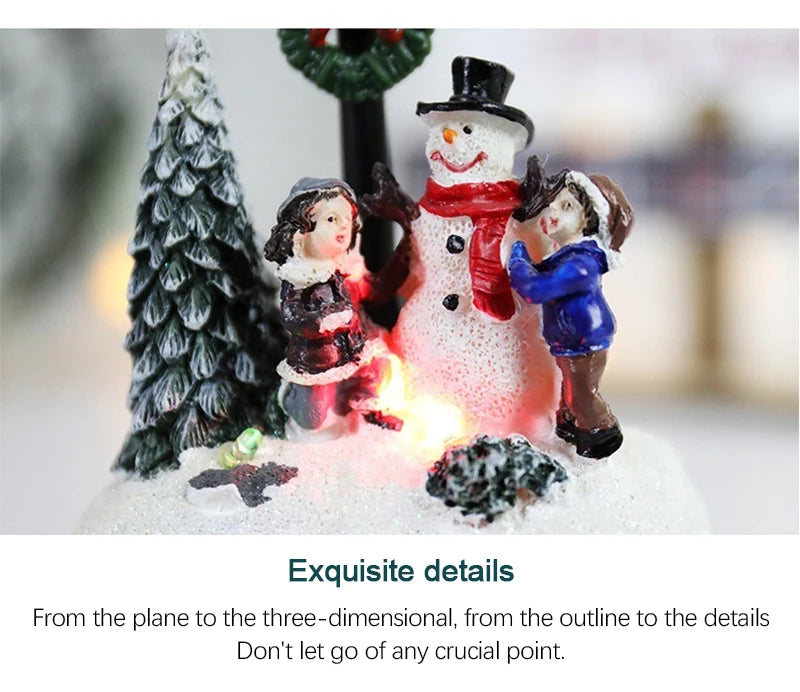 Christmas House Light Decorations For Home Ornaments Kids Xmas Gift New Year 2025 Navidad Decor Bedroom Night Light With Battery