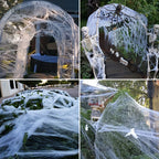 Halloween Ghost Festival Spider Web Simulated Spider Web for Decorating Secret Rooms in Haunted Houses KTV Shopping Malls Horror