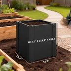 Modern Planter Bed, Outdoor Planter Box, Elevated Garden Bed
