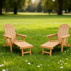 2-Piece All-Season Outdoor Lounge Chairs For Patio Leisure & Garden Relaxation Moments