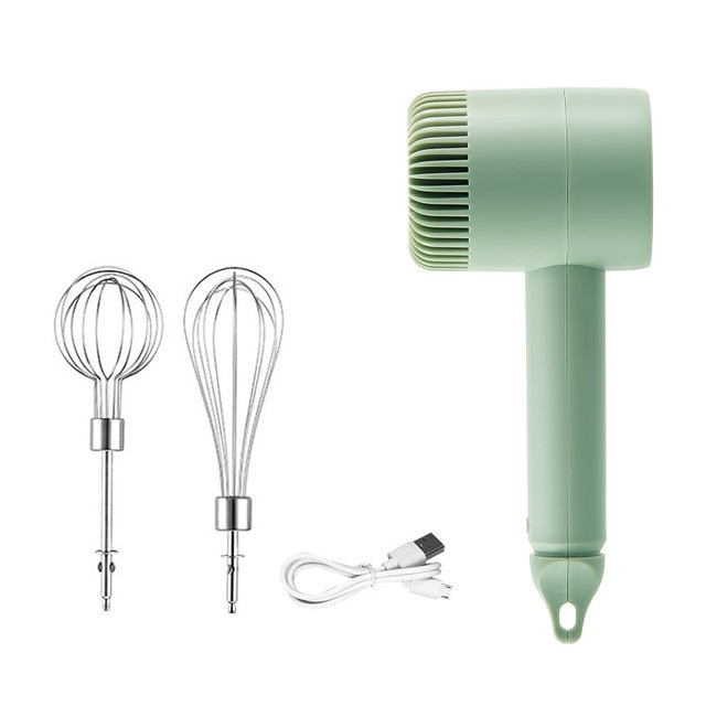 New Wireless Portable Electric Food Mixer