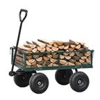Wagon Cart Garden Cart Trucks in Green