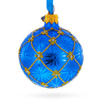 1897 Coronation Royal Glass Ball Christmas Ornament 2.4 Inches