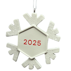 Our First Christmas 2025 Snowflake Hallmark Ornament